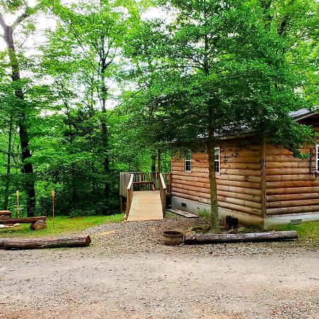 Lil' Log At Hearthstone Cabins And Camping - Pet Friendly Helen Exterior foto